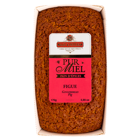 Pain d'épices pur miel figue - 170g