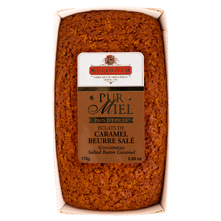 Pain d'épices pur miel caramel beurre salé - 170g